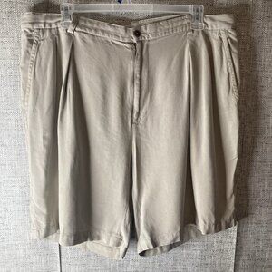 Tommy Bahama Men’s Silk Shorts Size 42 Light Tan